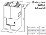 Modulsystem RG2 / RG2 RLU - Eckmodell