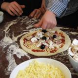 10-teilige Pizza Backvorrichtung aus Edelstahl
